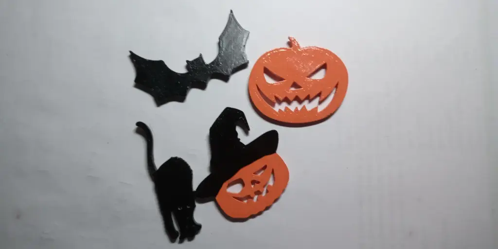 Halloween Magnet de Frigo le lot de 4